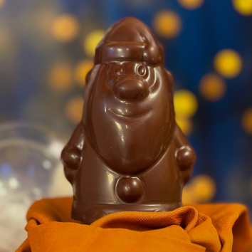 Père Noël Chocolat Noir - Nougatine - Tsarafandray