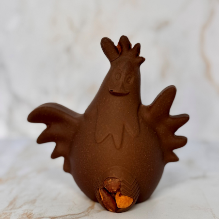 LA POULE FRUITS SECS - CHOCOLAT AU LAIT