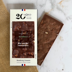 TABLETTE KEKELI LAIT RIZ SOUFFLE CARAMELISE 65G