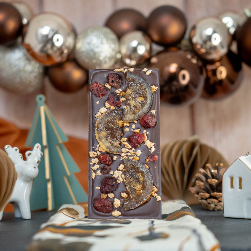 Tablette de Chocolat bean to bar de Noël Tablette de Chocolat bean to bar de Noël