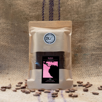 Tablette à pâtisser 500g - Kubaly Noir 72% | 20°Nord 20°Sud