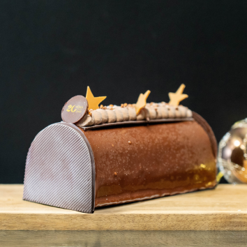 Douceur d'hiver - bûche pâtissière 20°Nord 20 °Sud