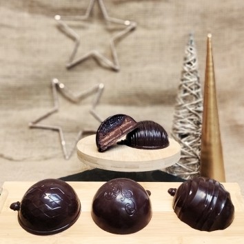 Demie-Sphère - Chocolat noir