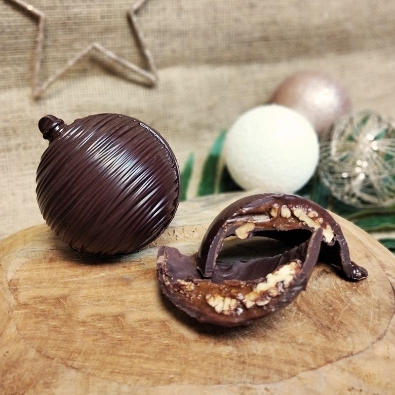 Boule de Noël Chocolat Dark Milk