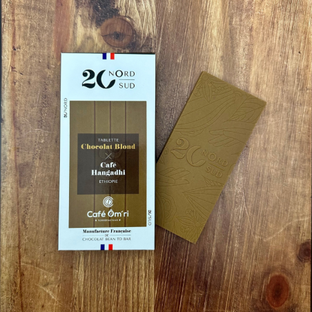 Tablette Gourmande - Chocolat Blond Café Moulu El Castillo