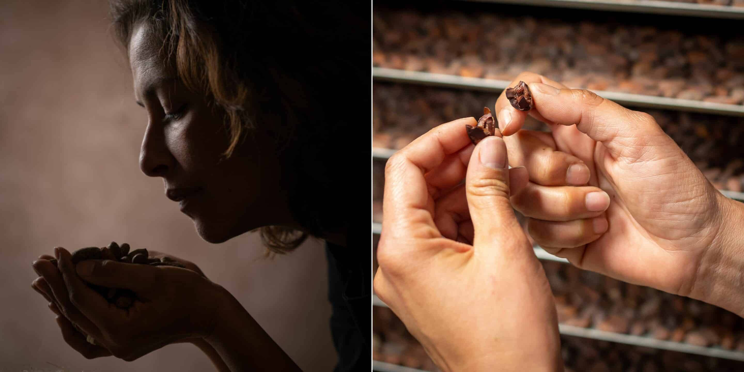 La chocolatière Mélanie Paulau présente au salon du chocolat 2024